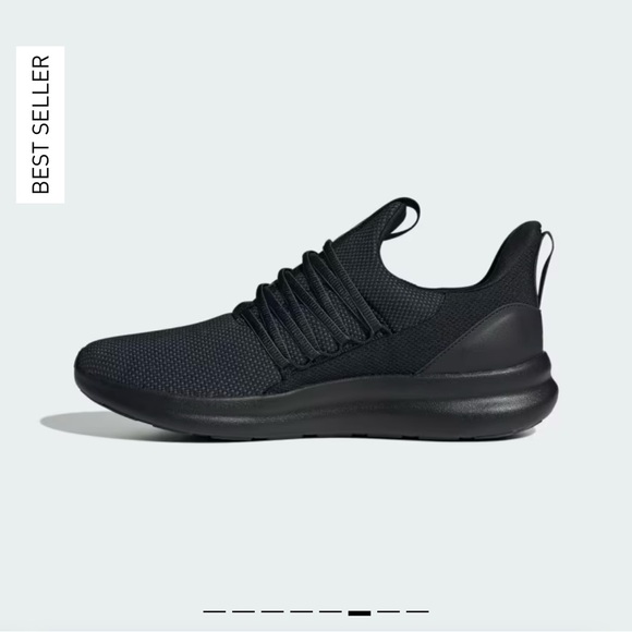 adidas Black Knit Sneakers - Picture 6 of 8